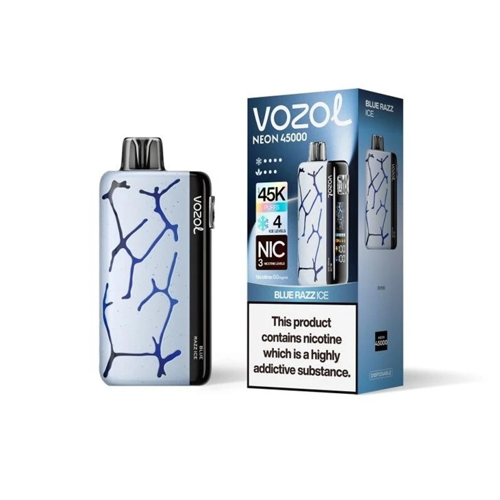 BLUE RAZZ ICE_Vozol NEON 45000 BLUE RAZZ ICE_Vozol NEON 45000