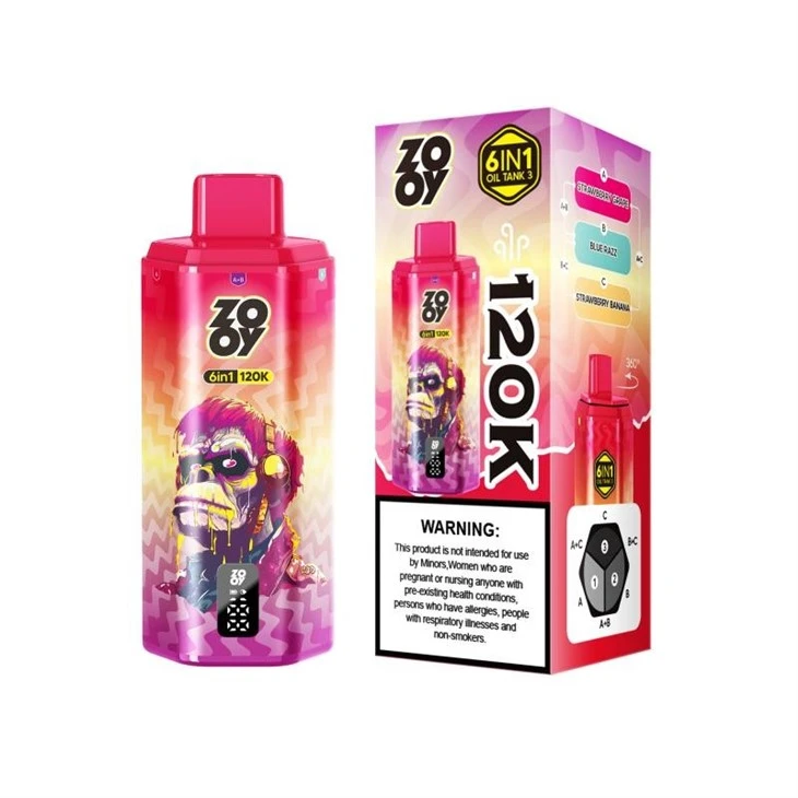 ZOOY VAPE 6 IN 1 120K 3 tank_7 ZOOY VAPE 6 IN 1 120K 3 tank_7