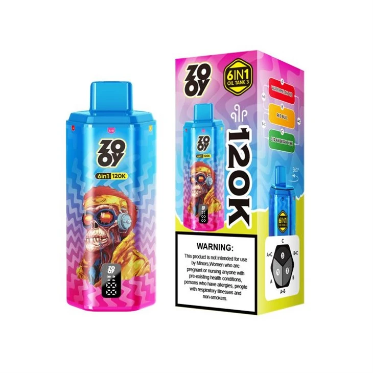 ZOOY VAPE 6 IN 1 120K ZOOY VAPE 6 IN 1 120K