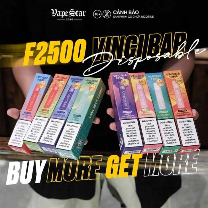 Zovoo Vincibar F2500 Puff Zovoo Vincibar F2500 Puff